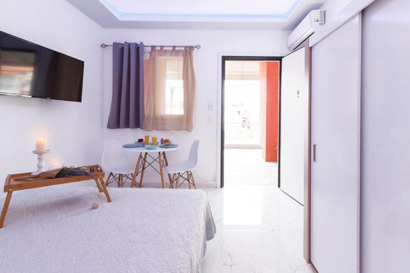 Nikogroup Plaza Apartment Polychrono Bagian luar foto